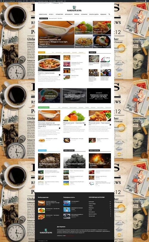 Каждый день - агрегатор новостей 24 на 7